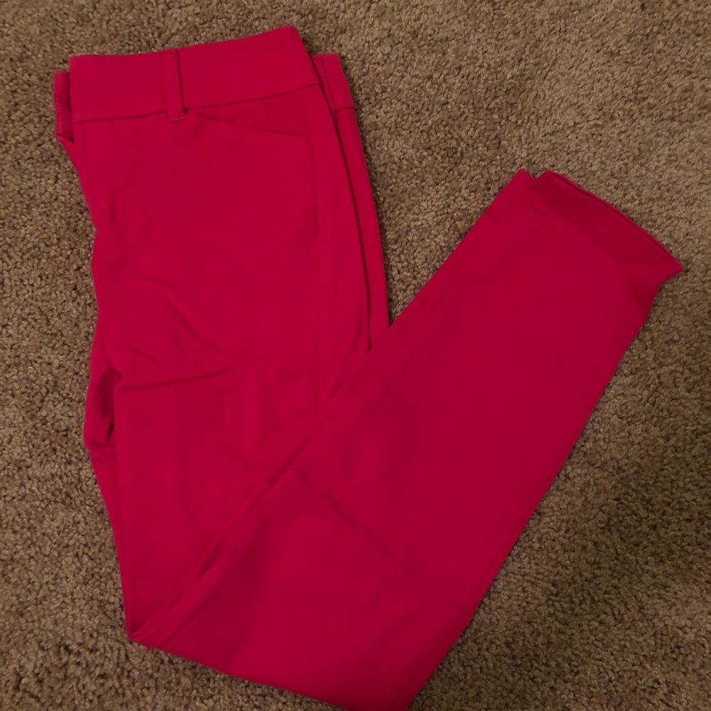 Hot Pink Old Navy Dress Pants/Pixie Cut